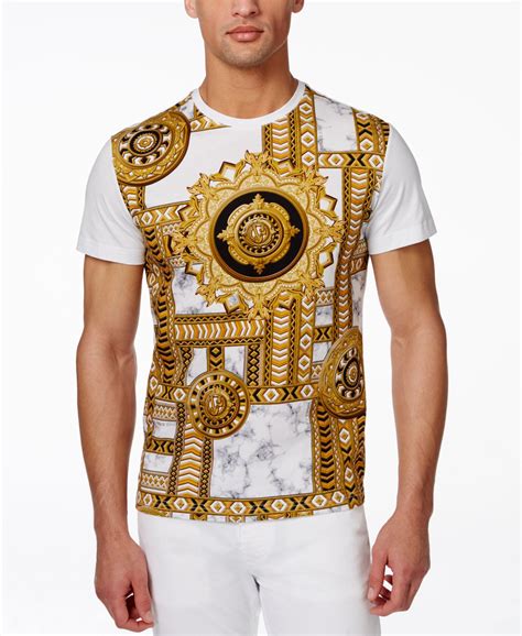 versace collection grey t shirt|shirts that look like Versace.